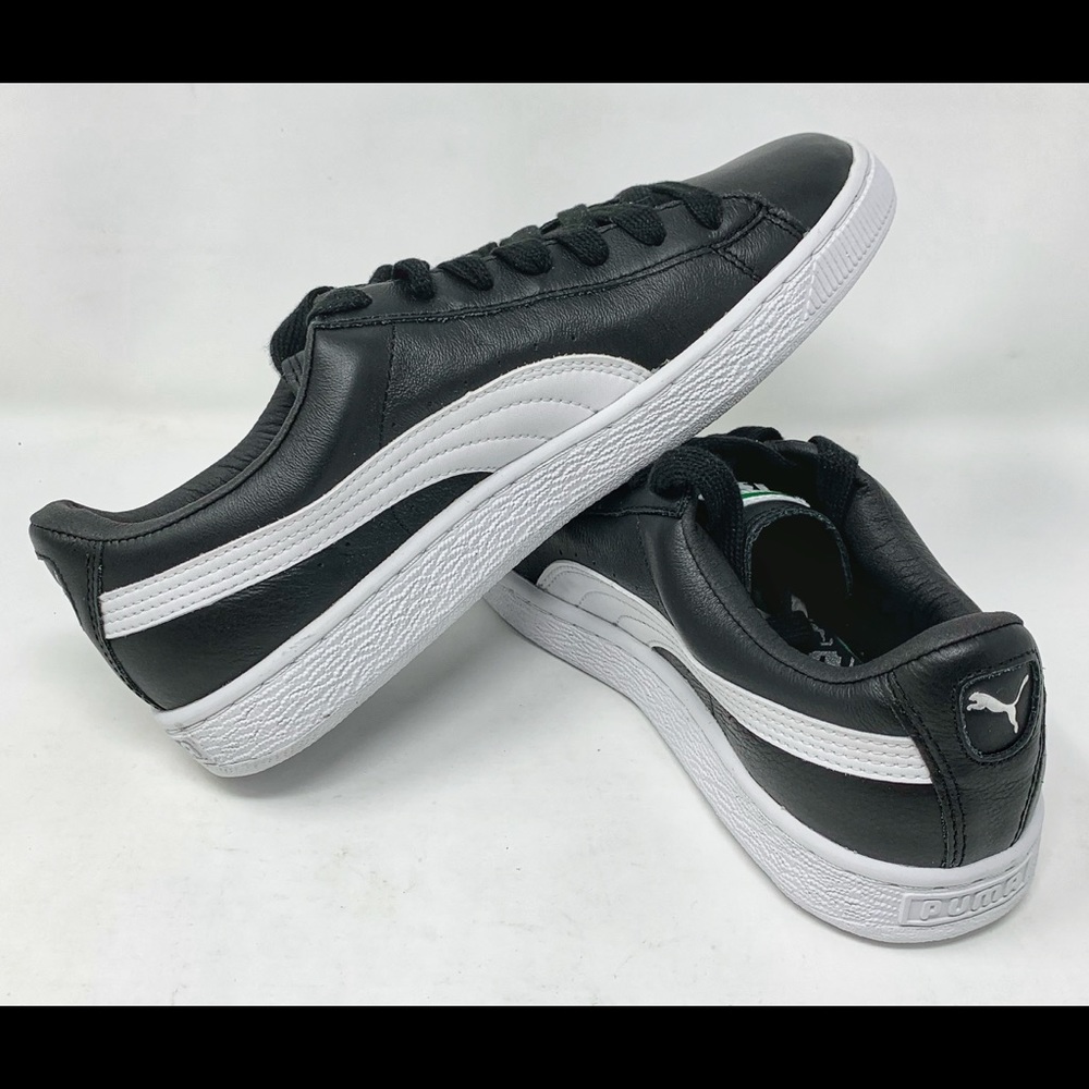 New Puma Basket Classic LFS Black/White 354367-21 - Picture 6 of 9